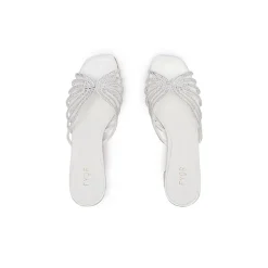 Square Diamante Heeled Sandal HL 122