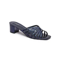 Square Diamante Heeled Sandal HL 122