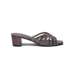 Square Diamante Heeled Sandal HL 122