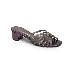 Square Diamante Heeled Sandal HL 122