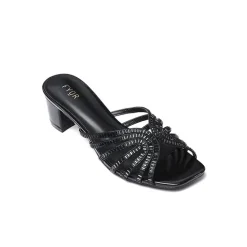 Square Diamante Heeled Sandal HL 122
