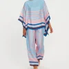 Stripped Printed Kaftan Coord Sets With Pant CORD0019