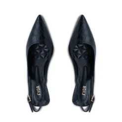 Structured Mid-Heel Pumps BCR 039