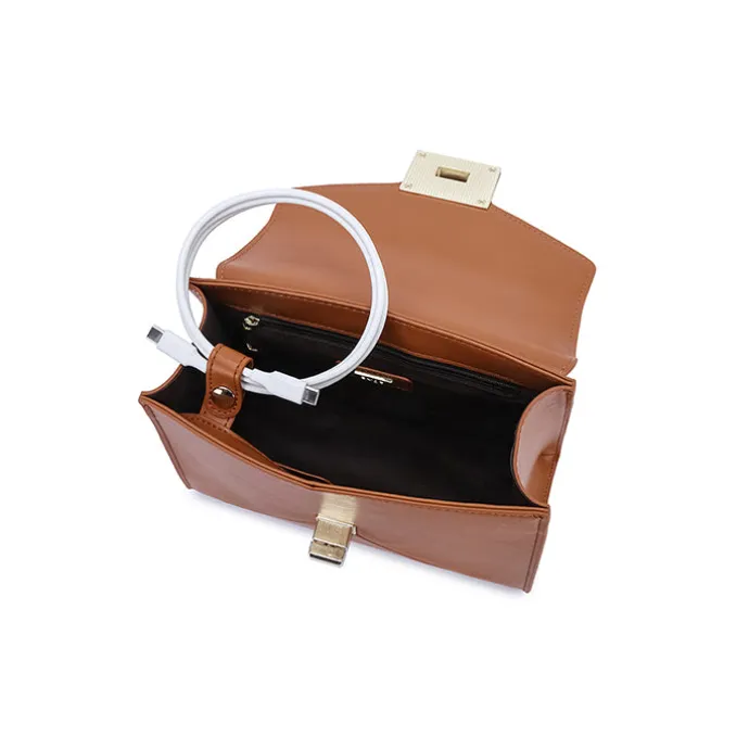 Stylish Twist Satchel Bag BD 152