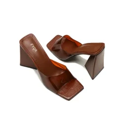 Texture Pyramid Heel Sandal, CMJ 04