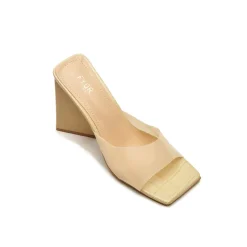 Texture Pyramid Heel Sandal, CMJ 04