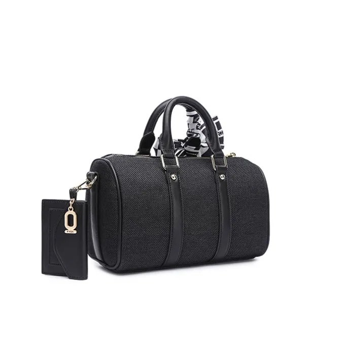 Trendy Textile Crossbody Bag BD 154