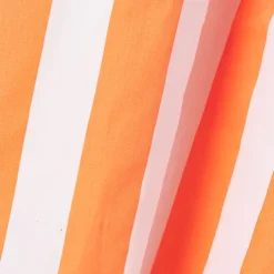 Vertical Striped Long Shirt With Slit Cut J5887