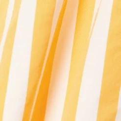 Vertical Striped Long Shirt With Slit Cut J5887