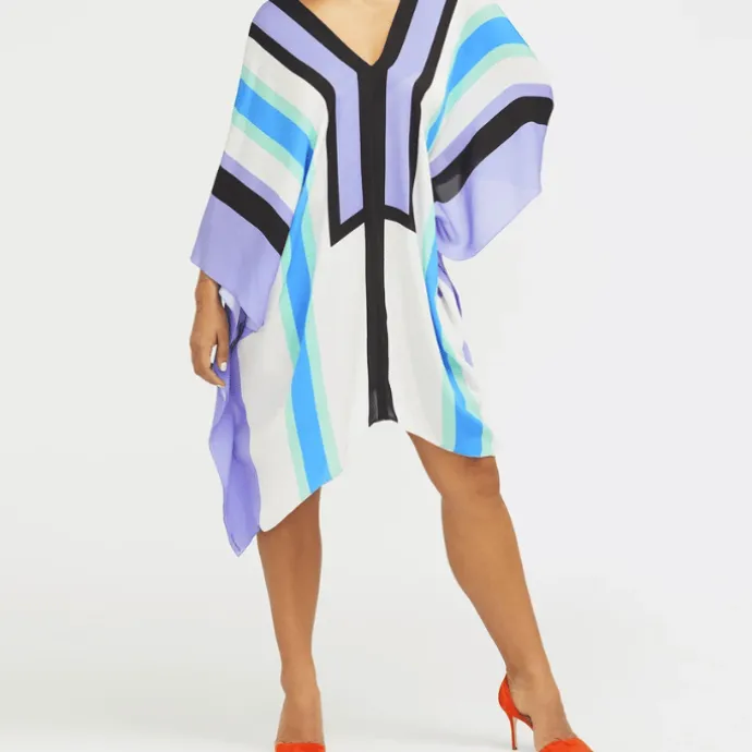 Women’s Short Printed Kaftan Top Daily Wear KAF0069