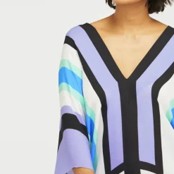 Women’s Short Printed Kaftan Top Daily Wear KAF0069